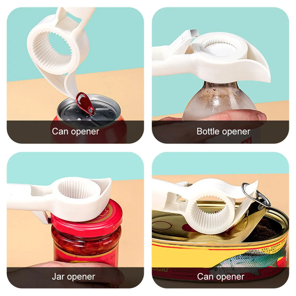 1+1 GRATIS | 4-in-1 Küchenöffner – Ideal bei Arthritis und eingeschränkter Handkraft