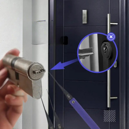 12-teiliges Schlüssel-Entfernungswerkzeug-Set – zur Entfernung abgebrochener Schlüssel aus Schlössern!