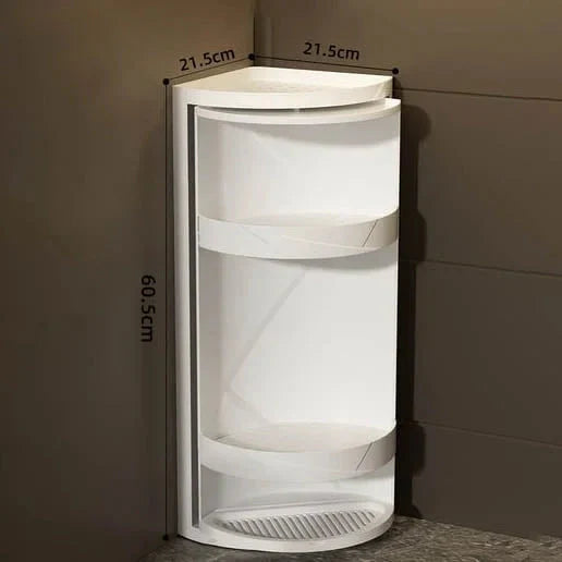 360° Drehbares Eckregal – Platzsparender Ordnungshelfer