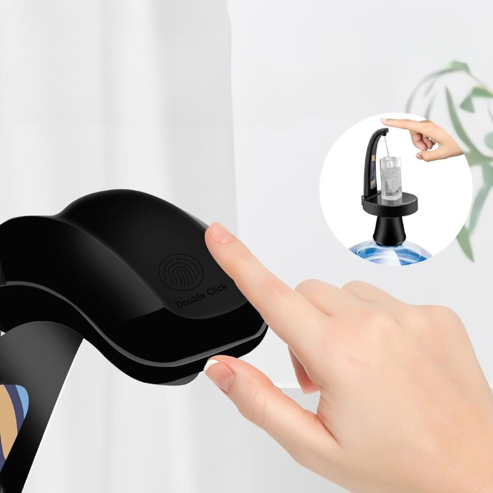 Wasserdispenser mit Gravitätssensor – Kabellose Tischpumpe für 1–5 Gallonen