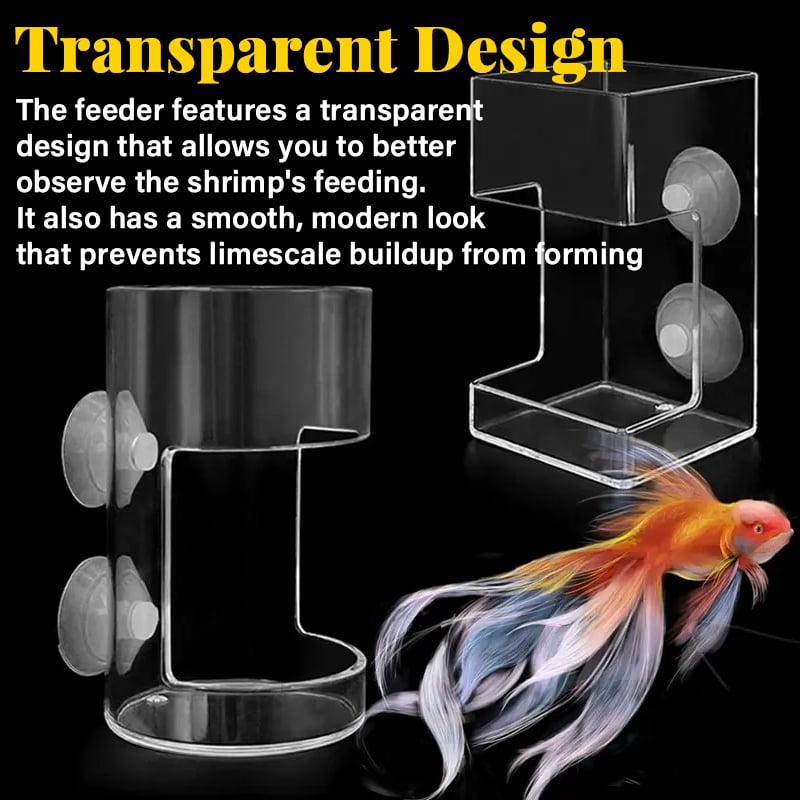 Sauberer Aquarium-Futterautomat - 1 kaufen, 1 gratis sichern!