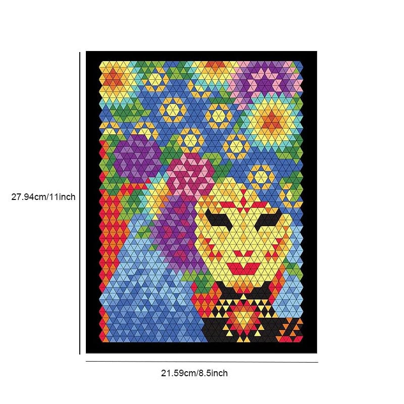 100 Malen-nach-Zahlen Buchset – Entspannendes & Kreatives Malvergnügen