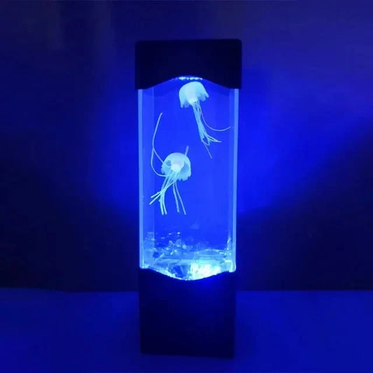 Mehrfarbige Quallenlampe – Beruhigende LED-Stimmungsbeleuchtung