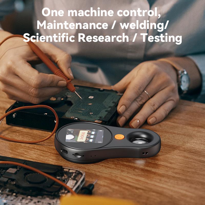 Tragbare Digitale Handlupe mit 500-facher Vergrößerung & 2" LCD