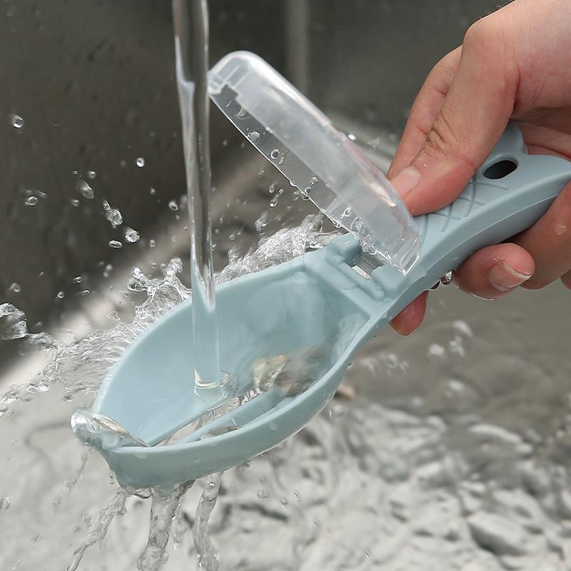 Fischentschupper mit Deckel – Sauber und Einfach Schuppen Entfernen