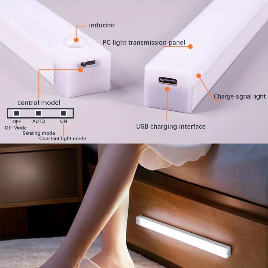 1+1 GRATIS | Kabelloses LED-Licht mit Bewegungssensor & Magnetbefestigung