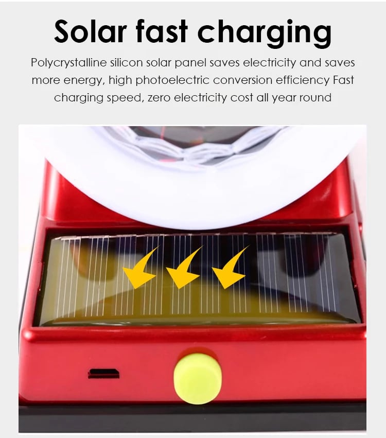 Solarbetriebene Rotierende RGB-Disco-Kugel – Magisches Partylicht