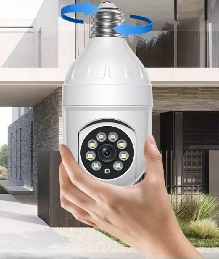 Drahtlose HD Kamera in Glühbirne – Vollständige Kontrolle in Ihren Händen