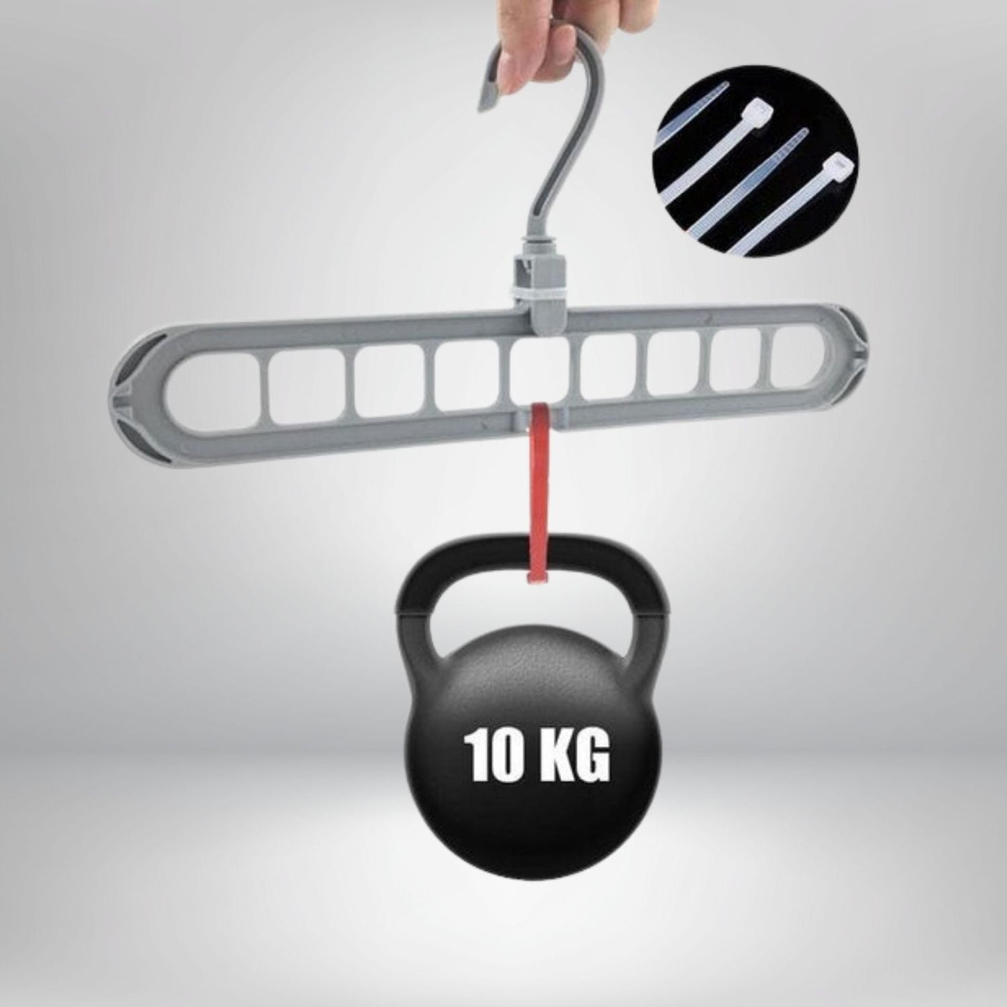 1+1 GRATIS | Faltbarer Multi-Bügel – Mehr Platz im Kleiderschrank & perfekte Ordnung