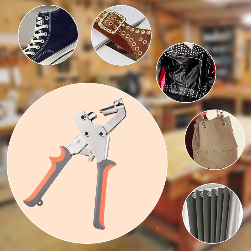 Ösenzange mit 100 kostenlosen Ösen – Für Planen, Leder & mehr!