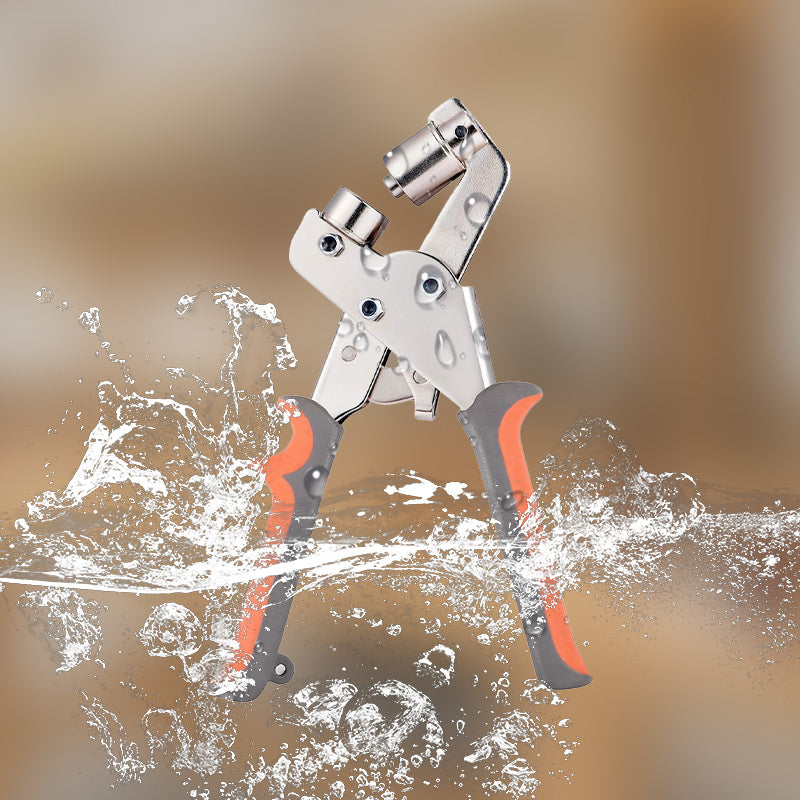 Ösenzange mit 100 kostenlosen Ösen – Für Planen, Leder & mehr!