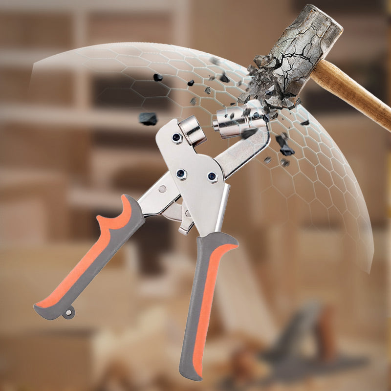 Ösenzange mit 100 kostenlosen Ösen – Für Planen, Leder & mehr!