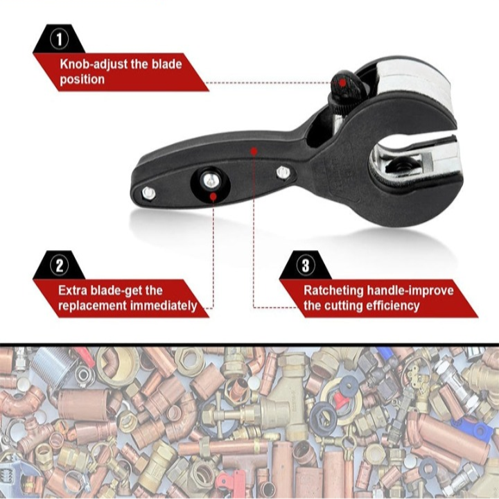 Ratschenschneider für Rohre