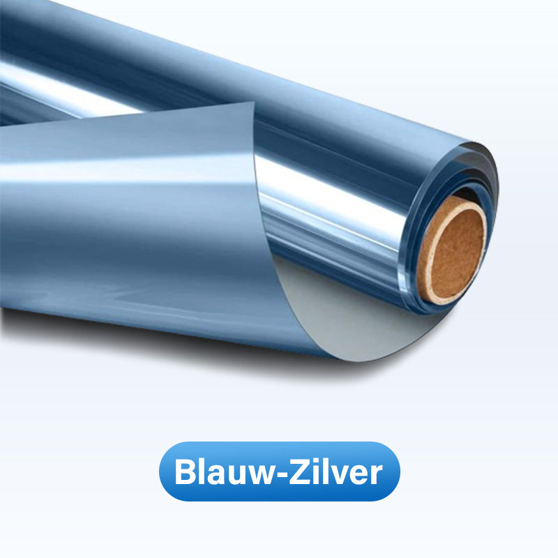 1+1 GRATIS | Einweg-Spiegelfolie für Fenster – Wärmedämmung & UV-Schutz