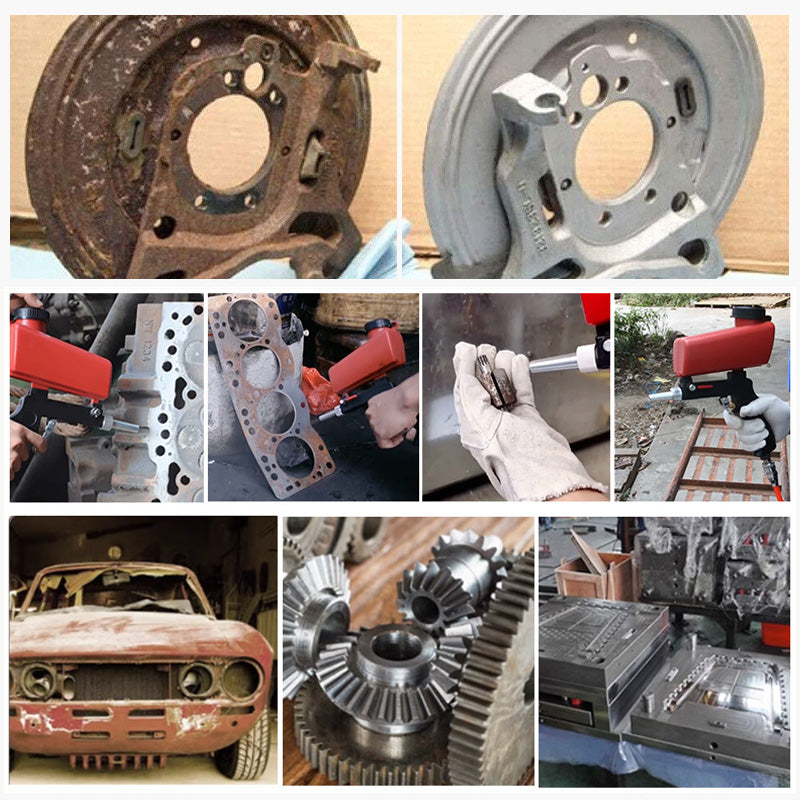 Tragbare Handgehaltene Pneumatische Sandstrahlpistole – Kraftvoll & Präzise