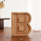 Buchstaben Holz-Spardose – Personalisierbare Geldbox