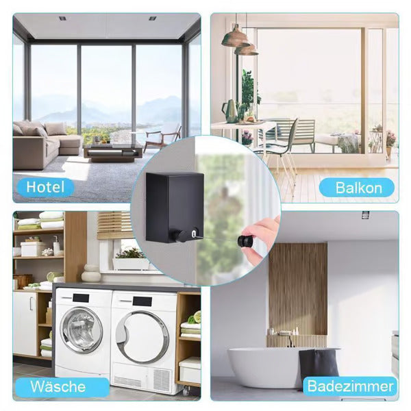 4.2 Meter Praktische Ausziehbare Wäscheleine